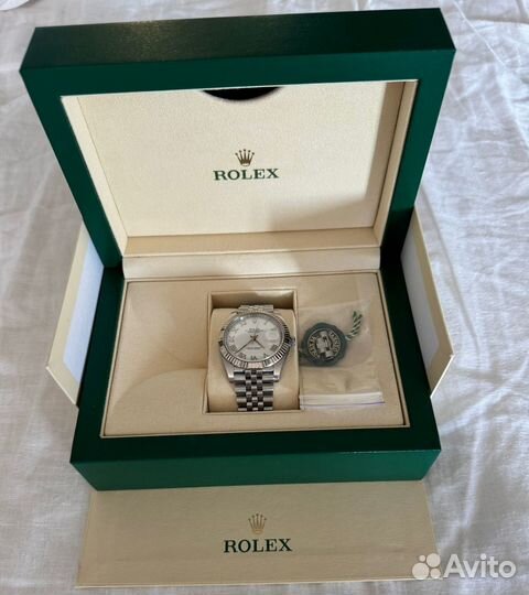 Швейцарские часы Rolex day just, 41mm, Romans dial