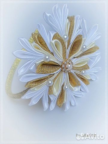 Ободок для девочки снежинка