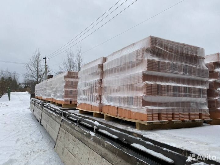 Кирпич строительный гладкий