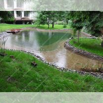 Искусственный водоем под ключ, биоплато, каскады, Королев