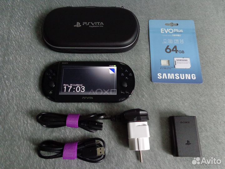 Прошитая PS Vita Slim 64 GB (почти в идеале)