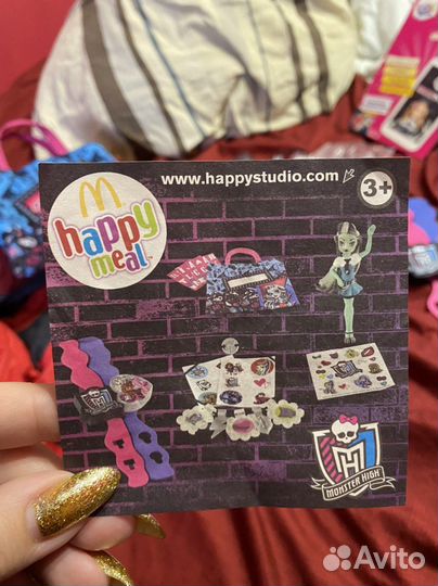 Полный российский happy meal 2015 monster high