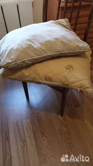 Подушки синтепон и верблюжья шерсть