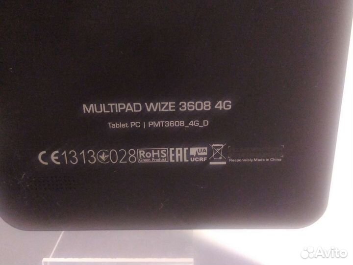 Планшет prestigio 3608