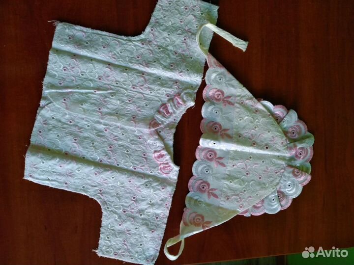 Распашонки, шапочки для девочки с 0-6мес