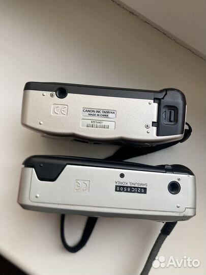 Плёночный фотоаппарат canon,samsung