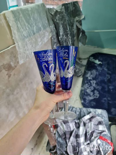 Свадебные фужеры