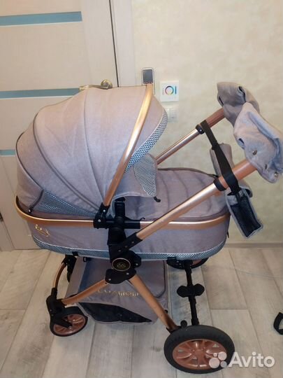 Коляска 2 в 1 luxmom
