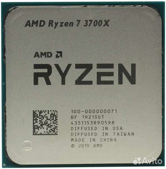 Процессор amd ryzen 7 3700x
