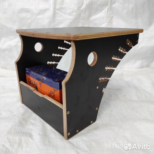 Столик компактный для рыбалки под акб 7-9 ah