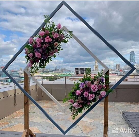 Аренда свадебного декора арка/выездная регистрация