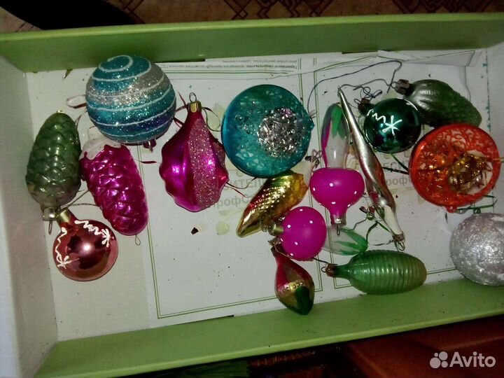 Елочные игрушки СССР