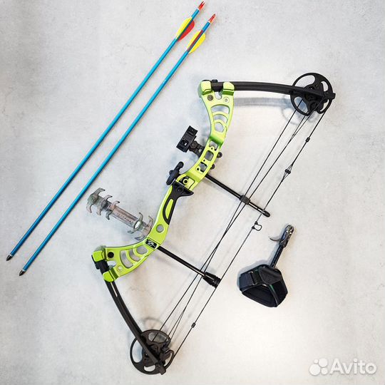 Лук блочный Man Kung MK-CB50 (зелёный) (Комплект)