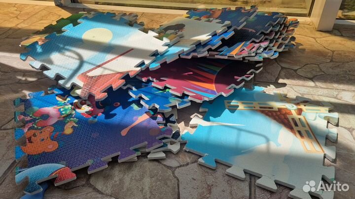 Мягкий коврик пазл