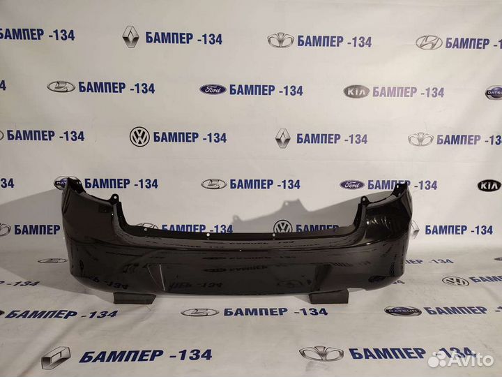 Бампер задний Лада Гранта седан черный