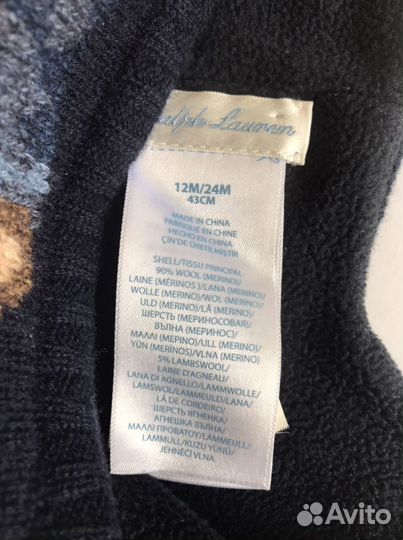 Шапка Ralph lauren, iceberg оригинал