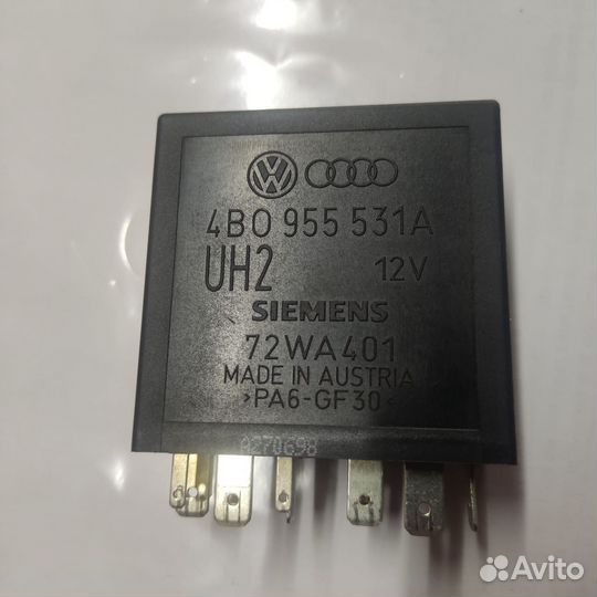 Реле стеклоочистителя ауди а6 с5