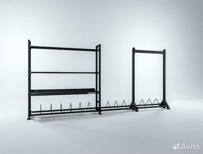 Модульные стеллажи YouSteel стм-4000-1950-грифы