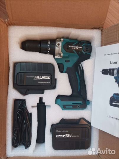 Комплект для зимней рыбалки с шуруповертом ludiwi