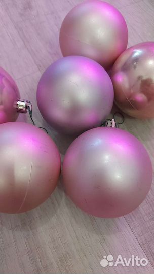 Елочные украшения Шар 8 см (+/60шт), пакетом