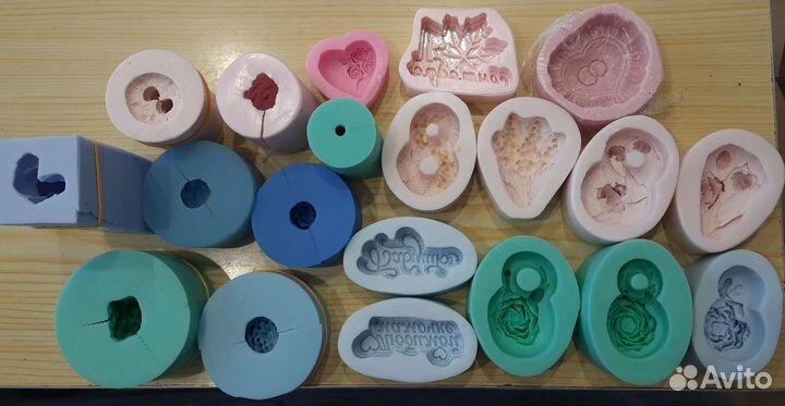 Силиконовые формы для мыла