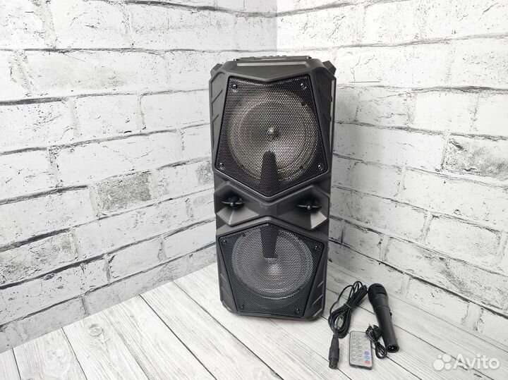 Беспроводная колонка Блютус новая, 51 см, караоке