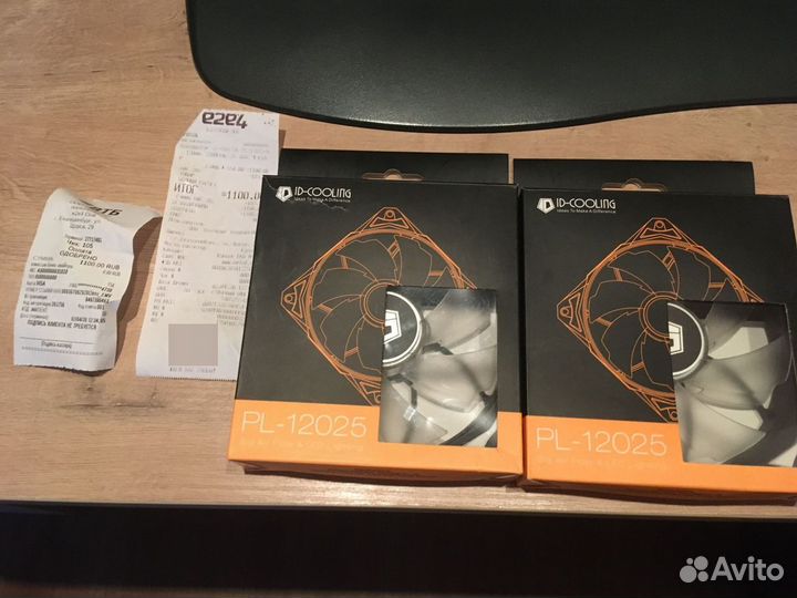 Вентиляторы ID-cooling ID-FAN-PL 12025-W 2 шт