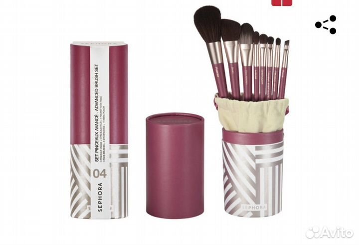 Набор кистей Sephora новые в упаковке