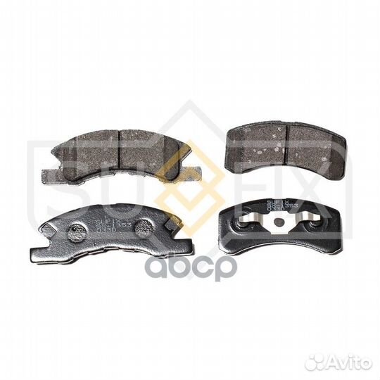 Колодки тормозные дисковые перед прав/лев D