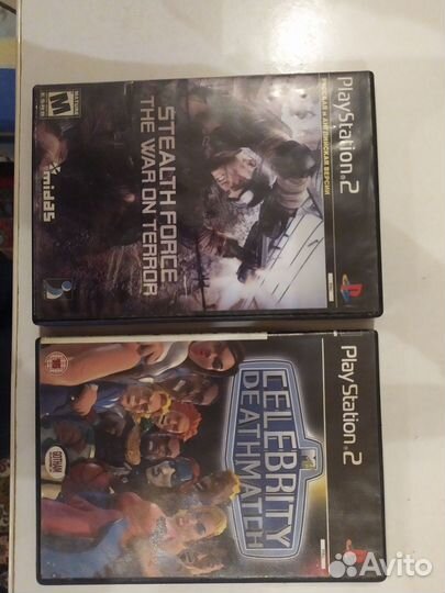 2 диска для sony PS 2
