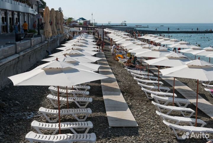 Зонт пляжный