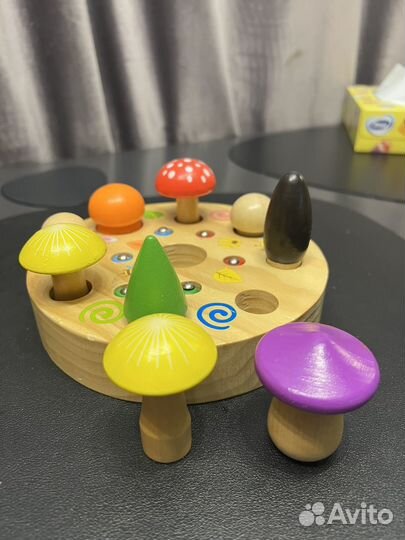 Игры монтессори для малышей 1+