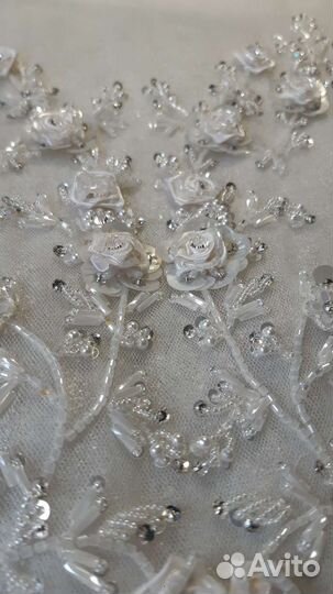 Вышивка на сетке