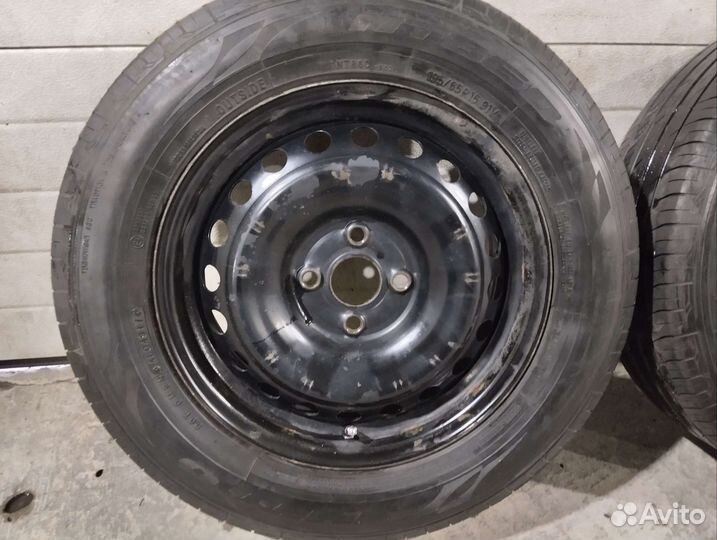 R15 Nitto NT860 195/65, PCD 4x100 DIA 67.1