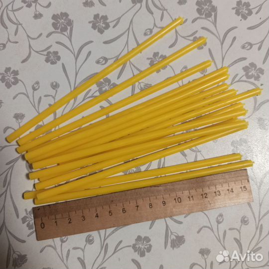 Свечи восковые цветные