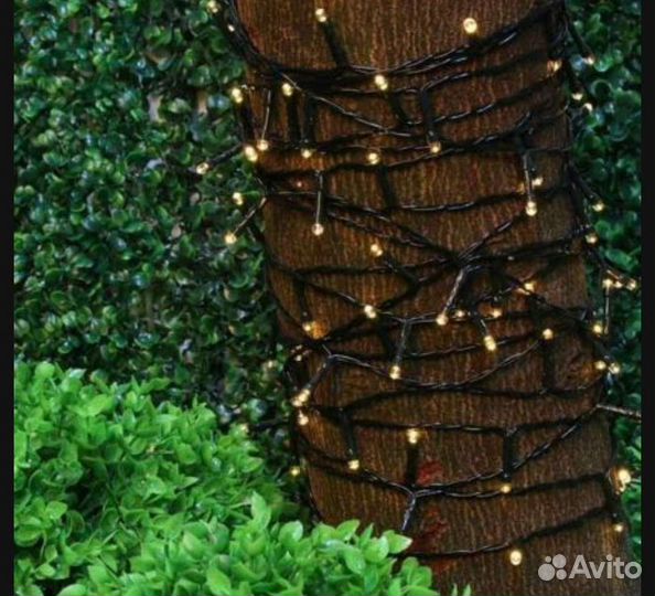 Новые гирлянды для сада и огорода на солн. бат