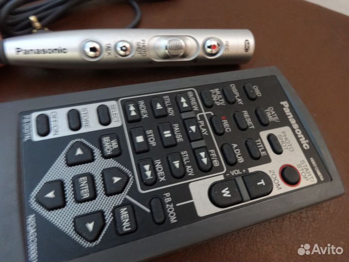 Пульт и выносной микрофон panasonic