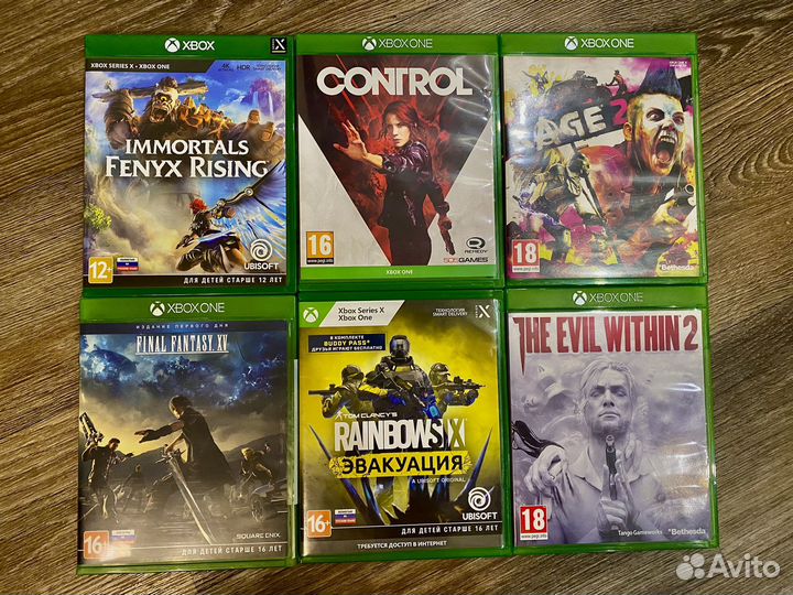 Игры на xbox диски