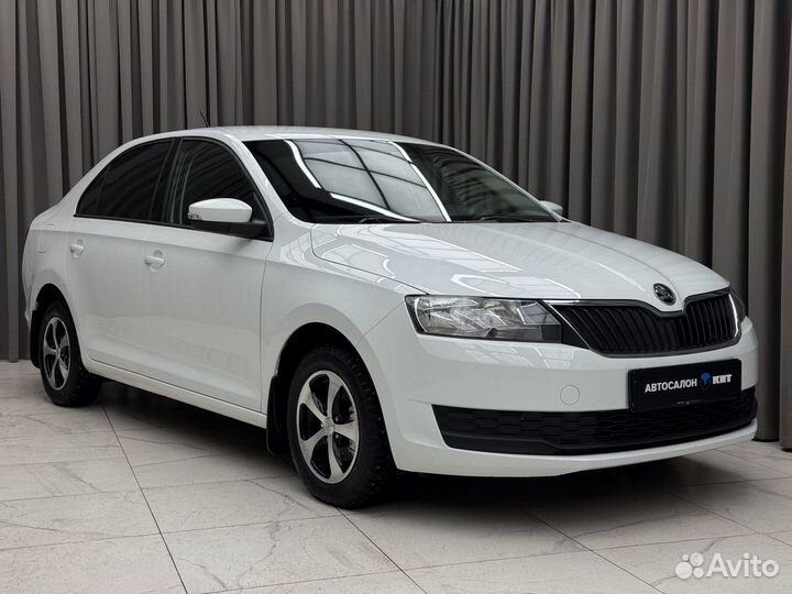 Skoda Rapid 1.6 МТ, 2018, 95 385 км