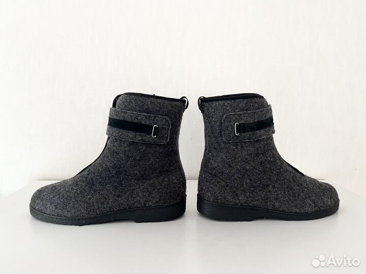 Мужские войлочные полусапоги размер 41-42