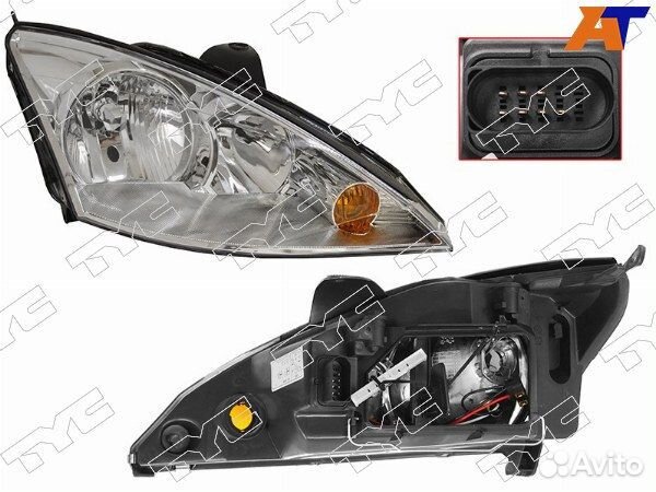 Фара ford focus