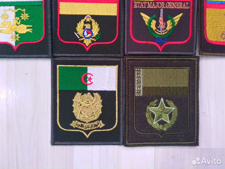 Нашивки шевроны иностранных курсантов (слушателей)