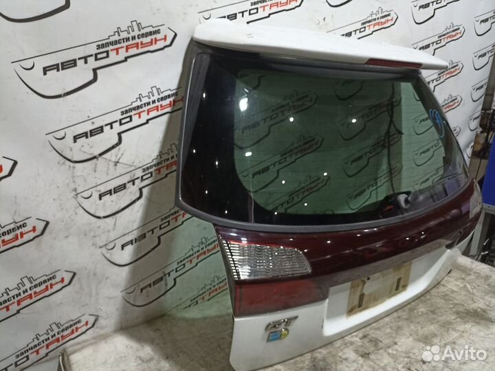 Дверь задняя subaru legacy legacy lancaster outback BH5 BH9 BHC BHE 60800AE060 С фальшпанелью белый