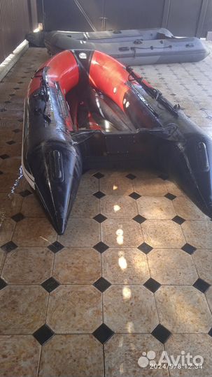 Пвх storm line 340 мотор Меркурий 9.9