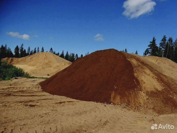 Песок карьерный для подушки