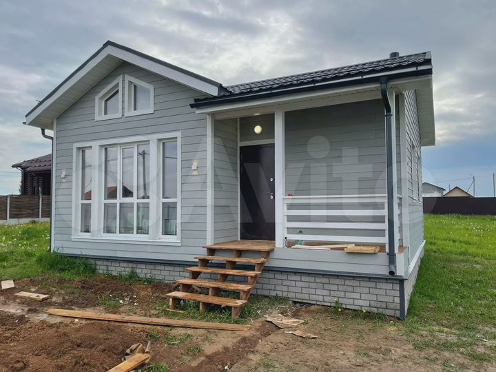 Дом 54 м² на участке 6 сот.