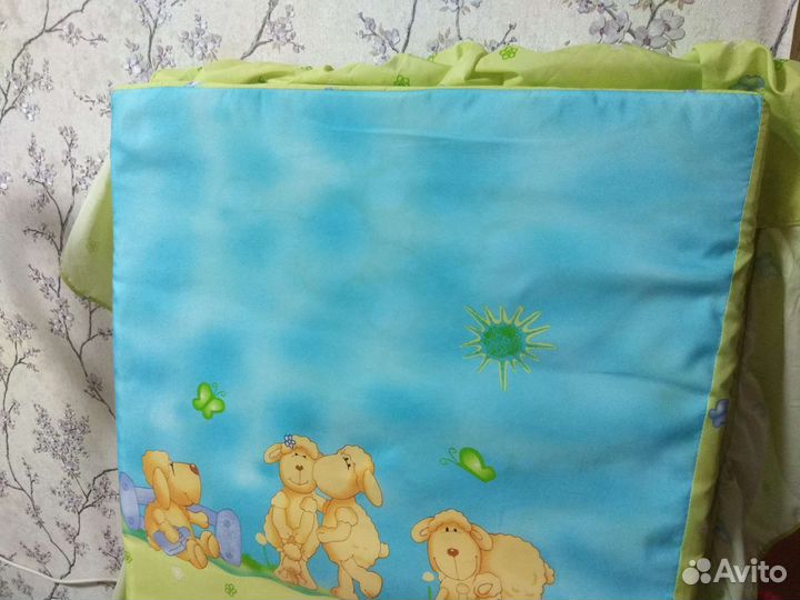 Детская кровать с люлькой