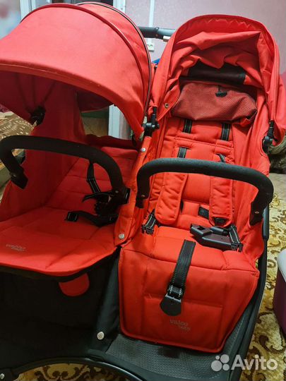 Прогулочная коляска для двойни Valco Baby Snap Duo
