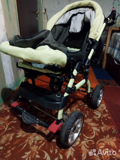 Коляска трансформер 2 в 1 бу