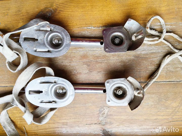 Коньки детские двухполозные СССР винтаж